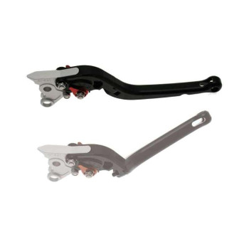 Levier de frein repliable anodisé noir MV AGUSTA BRUTALE F4.