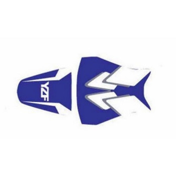 Housse de selle Bagster (2104F) Baltique/Blanc/Acier/Lettres Blanches Yamaha YZF-R6 01 Housse de selle Bagster (2104F) Baltique/Blanc/Acier/Lettres Blanches Yamaha YZF-R6 01