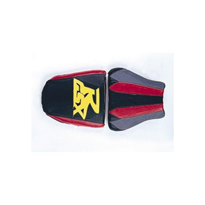 Housse de selle Bagster (2078B) Acier/Noir/Vermillon/Lettres Citron Suzuki GSXR600 R 97-00