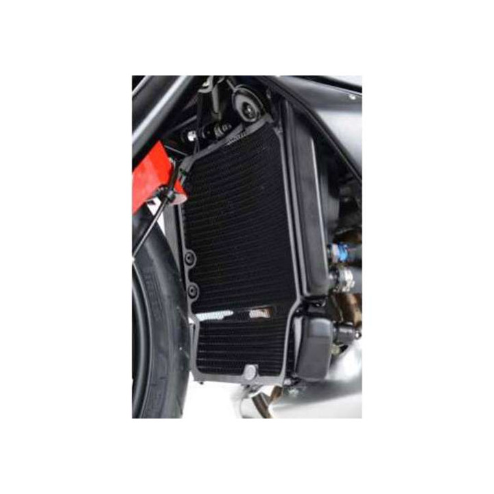 Protection de radiateur R&G (RAD0167BK) MV Agusta 800 Rivale