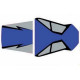 Housse de selle Bagster (2127C) Bleu/Noir/Acier Aprilia RSV1000 01-03