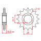 Pignon JT 14 dents pas 525 type 1182