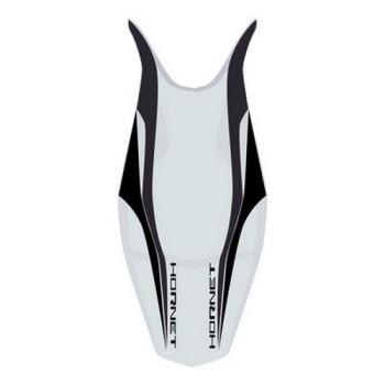 Housse de selle Bagster (2186F) Gris Clair/Noir Mat/Lettres Noires Honda CB600 SF HORNET 08-09 Housse de selle Bagster (2186F) Gris Clair/Noir Mat/Lettres Noires Honda CB600 SF HORNET 08-09