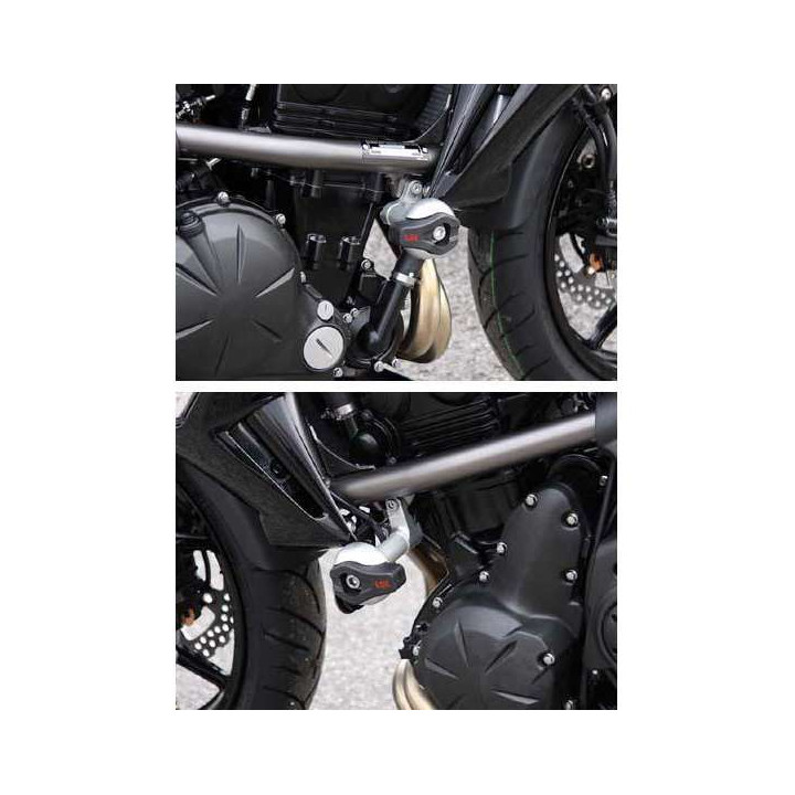 Kit fixation Crash Pad LSL KAWASAKI ER-6N 09-11