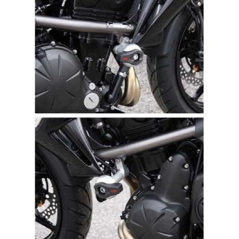 Kit fixation Crash Pad LSL KAWASAKI ER-6N 09-11