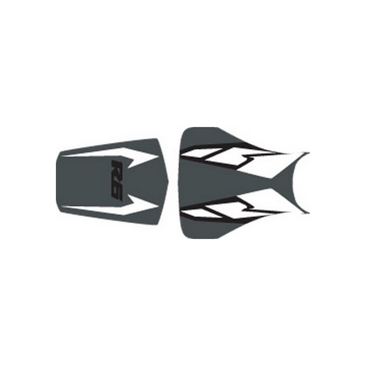 Housse de selle Bagster (2140E) Anthracite/Blanc/Noir/Lettres Noires Yamaha YZF-R6 04