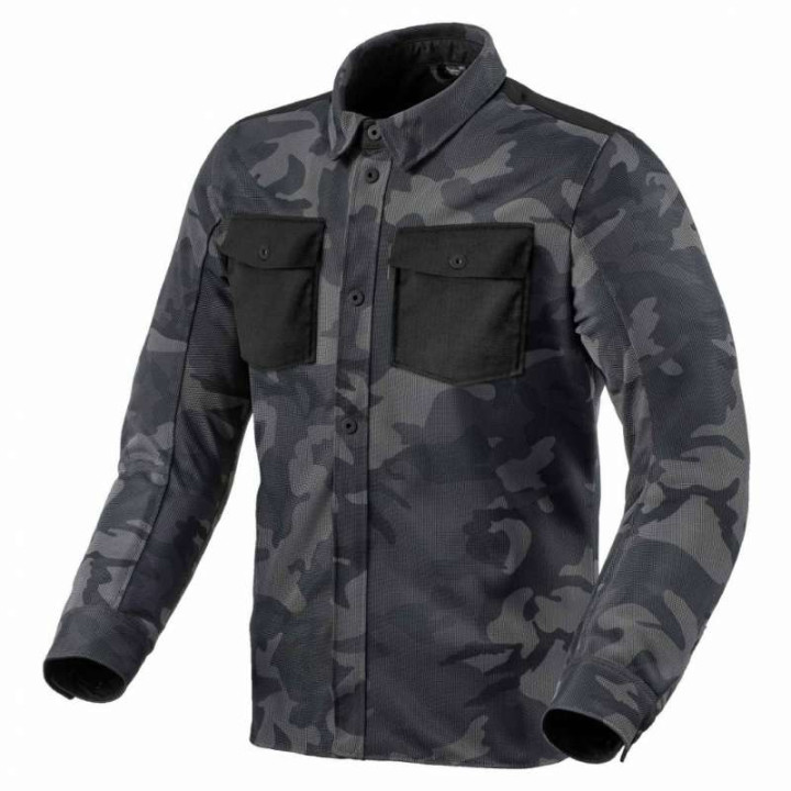 Rev'it TRACER AIR 2 CAMO summer motorcycle shirt