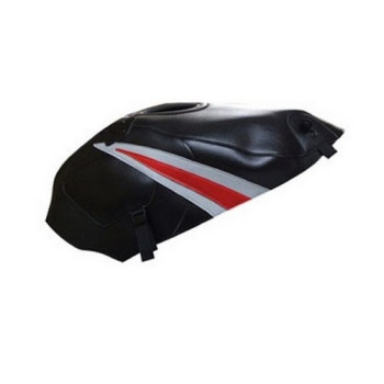 Tapis de réservoir Bagster noir/pointe grise claire et rouge (1430J) Suzuki GS 500 E Tapis de réservoir Bagster noir/pointe grise claire et rouge (1430J) Suzuki GS 500 E