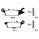 Brake pads metal fried BENDIX MO352