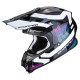 Casque cross Scorpion VX-16 EVO AIR TUB Noir / Blanc