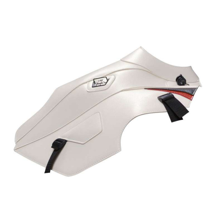 Bagster tank mat white/deco black and red (1559E) Yamaha XTZ660 TENERATED