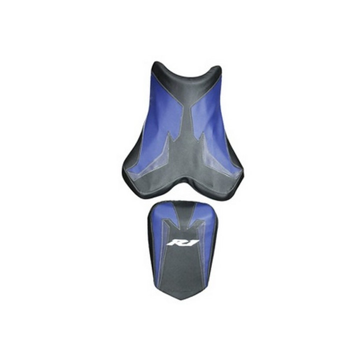 Saddle cover Bagster (2155B) Noir/Baltique/Bleu Fonce/Letters Blanches Yamaha YZF-R1 04-05