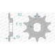 AFAM sprocket 11 teeth pitch 420 type 94123 KTM SX 50 LC Pro Senior