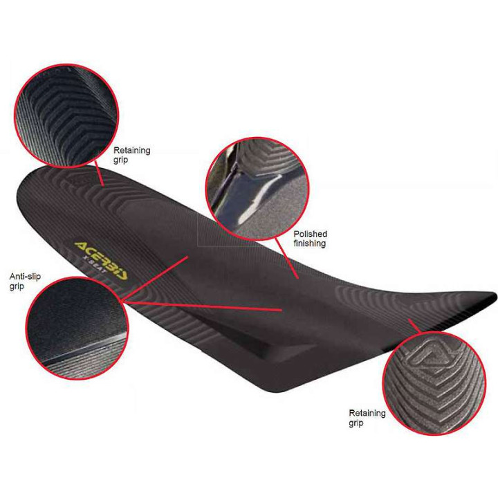 Acerbis X-SEAT racing saddle Kawasaki KX250F 09-12, KX450F 09-11