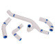 Kit 4 durites de radiateur SAMCO blanc BMW F800R / F800GS