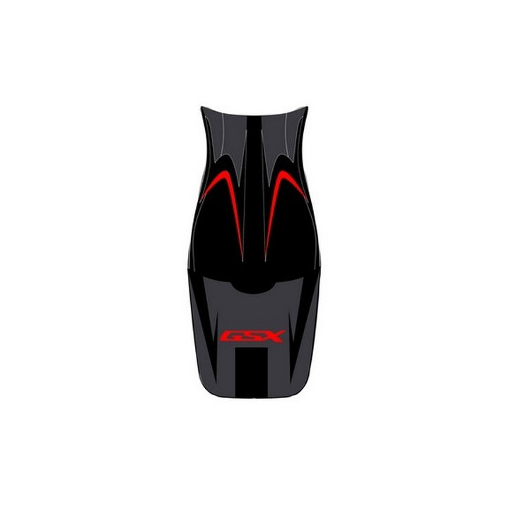 Housse de selle Bagster (2202C) Noir/Noir Mat/Lettres Rouges Suzuki GSX650 F 08