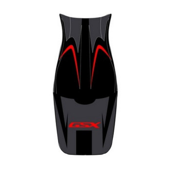 Housse de selle Bagster (2202C) Noir/Noir Mat/Lettres Rouges Suzuki GSX650 F 08
