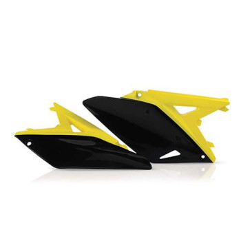 Plaques latérales noir/jaune Acerbis SUZUKI RM-Z250 (0013765.279) Plaques latérales noir/jaune Acerbis SUZUKI RM-Z250 (0013765.279)