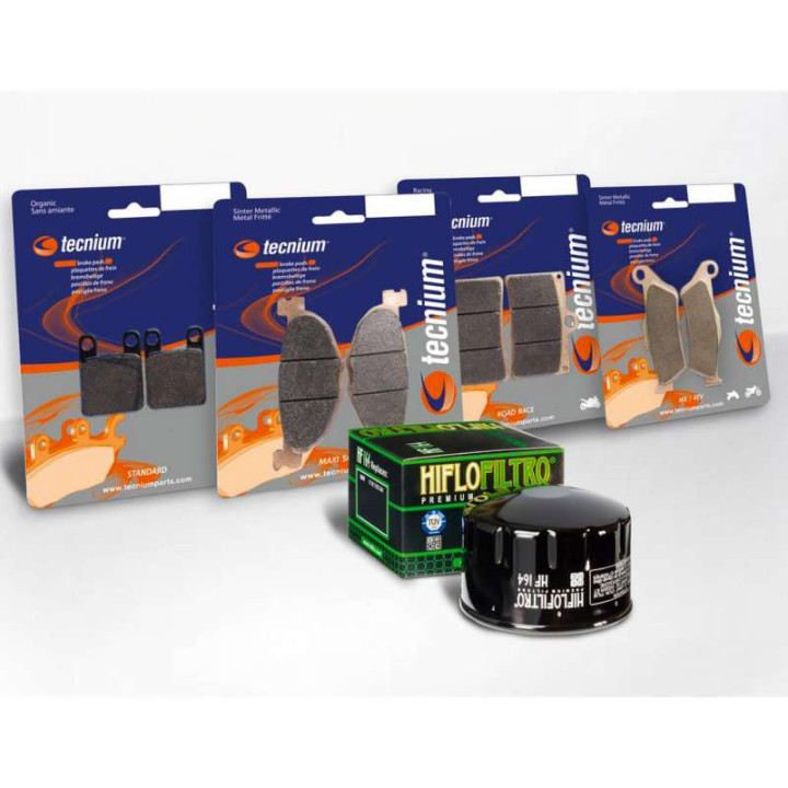 Filter revision package Hiflofiltro + platelets Bendix Honda NC700 S/X