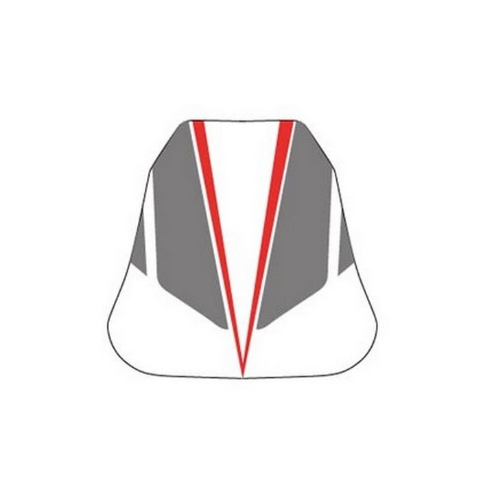 Housse de selle Bagster (2119C) Blanc/Gris Clair/Rouge Honda VTR1000 SP2 02