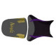 Saddle cover Bagster (2090C) Anthracite/Black/Gold/Blue From China/Letters Kawasaki ZX6 R 98
