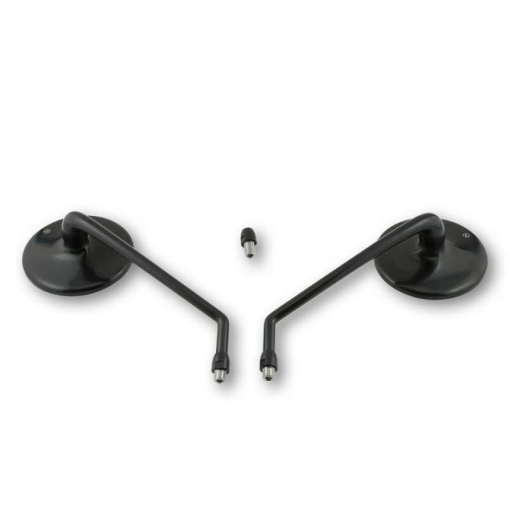 Motorcycle mirrors HIGHSIDER CLASSIC BLACK Motorcycle mirrors HIGHSIDER CLASSIC BLACK