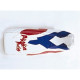 Housse de selle Bagster (2076J) Blanc/Rouge/Violet Fonce/Lettres Rouges Honda AFRICA TWIN XRV750 95/1996