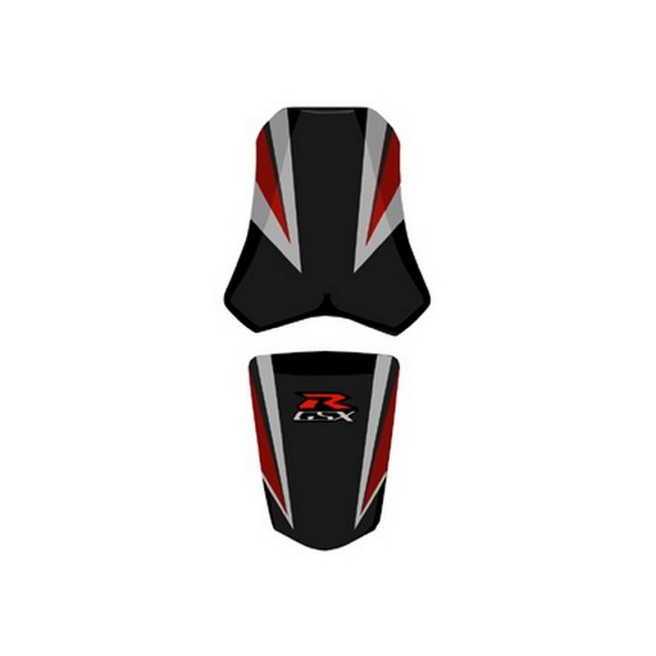 Saddle cover Bagster (2160C) Black/Sold/Red/White/R Fluo Suzuki GSX1000R 05