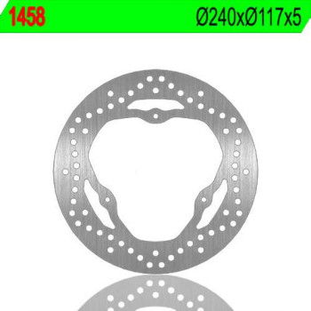 Disque de frein arrière NG 1458 Yamaha X-MAX 250 14-