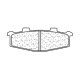 Brake plates sinter CL BRAKES 2389A3+