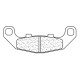 Brake plates sinter CL BRAKES 2389A3+