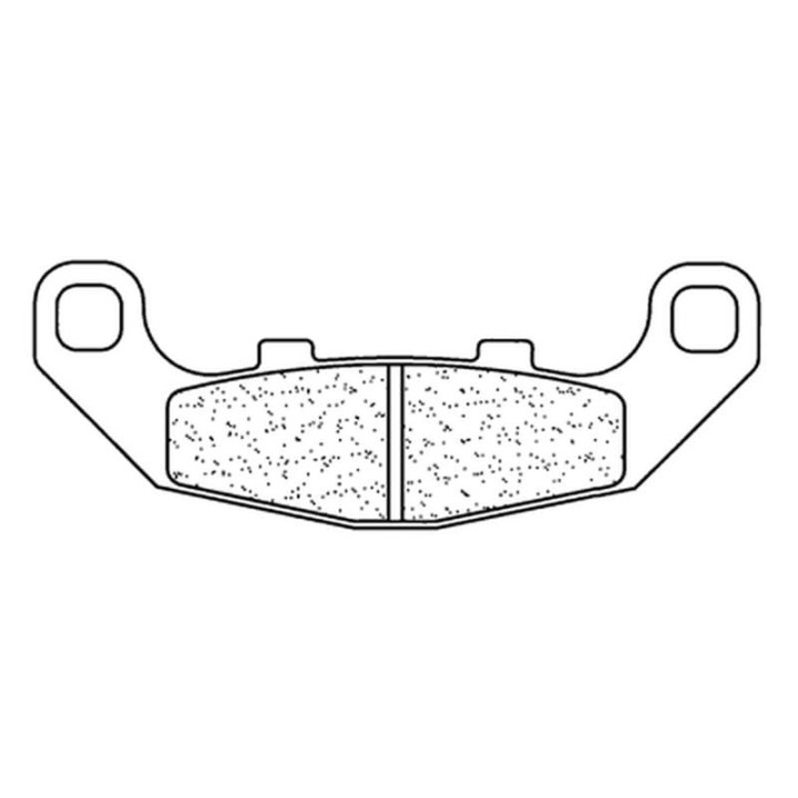 Brake plates sinter CL BRAKES 2389A3+