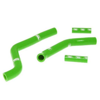 Kit 5 durites de radiateur SAMCO verte Kawasaki Z 750 04-06