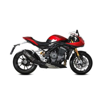Mivv SR-1 Titanium black approved muffler (T.025.LR1TB) Triumph Speed Triple 1200RR/RS
