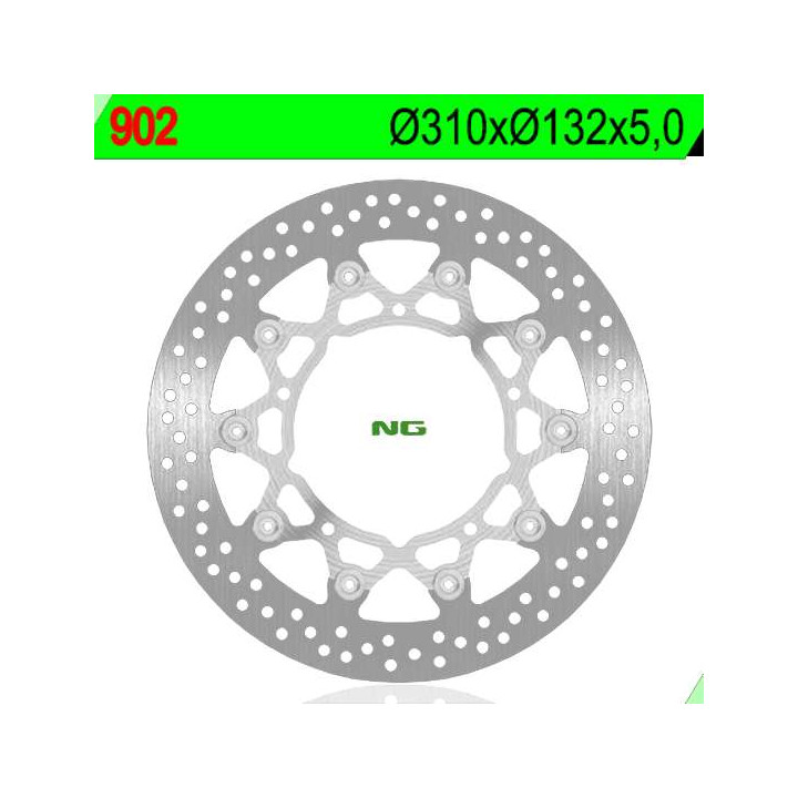 Brake disc NG Yamaha YZF-R6, FZ8, YZF-R1