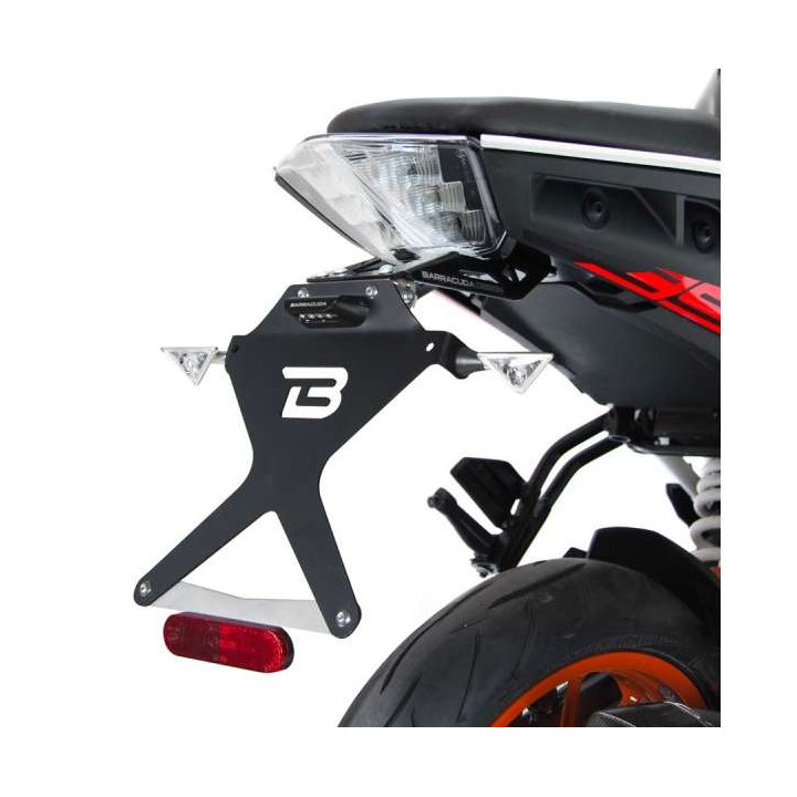 Support de plaque Barracuda KTM Duke 390 17-