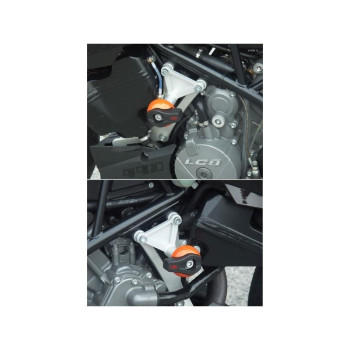 Kit fixation Crash Pad LSL KTM SUPERDUKE 990 2005-08