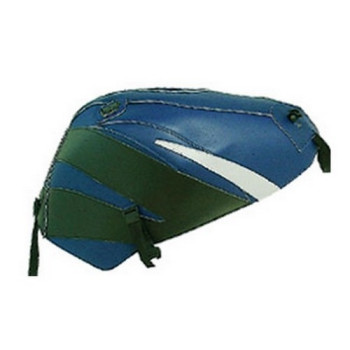 Tapis de réservoir Bagster bleu de chine/noir/pointe grise (1359L) Kawasaki ZX9 R Tapis de réservoir Bagster bleu de chine/noir/pointe grise (1359L) Kawasaki ZX9 R