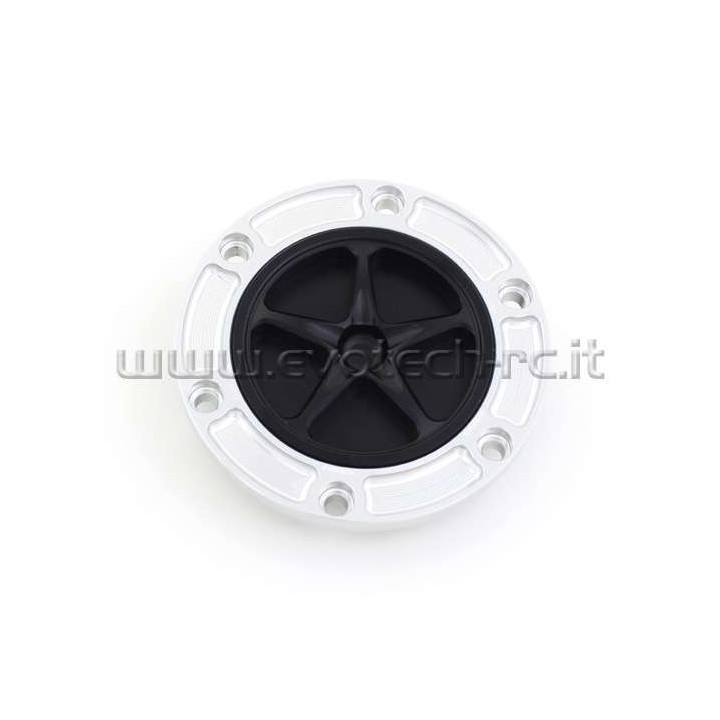 Cerclage pour trappe à essence à visser Evotech FC-ATB2 Aprilia Triumph Benelli MV KTM 6 vis