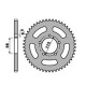 Couronne acier PBR 46 dents pas 420 type 893 KTM SX60/65
