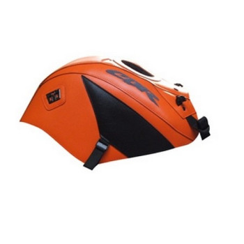 Tapis de réservoir Bagster orange repsol/pointe noire (1488D) Honda CBR125 Tapis de réservoir Bagster orange repsol/pointe noire (1488D) Honda CBR125