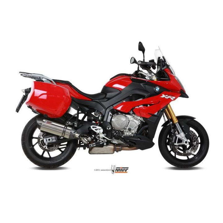 Mivv SUONO stainless steel approved muffler (B.025.L7) BMW S1000XR
