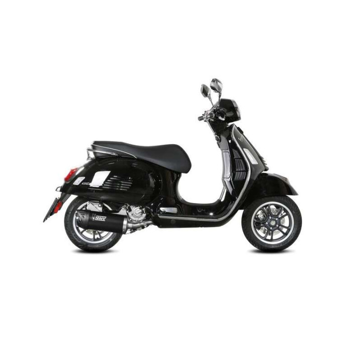 Silencieux Mivv MOVER Inox noir (MV.PG.0008.LV) Piaggio Vespa GTS300