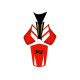 Saddle cover Bagster (2188E) White/Red/Black/Letters Black Yamaha YZF-R1 08
