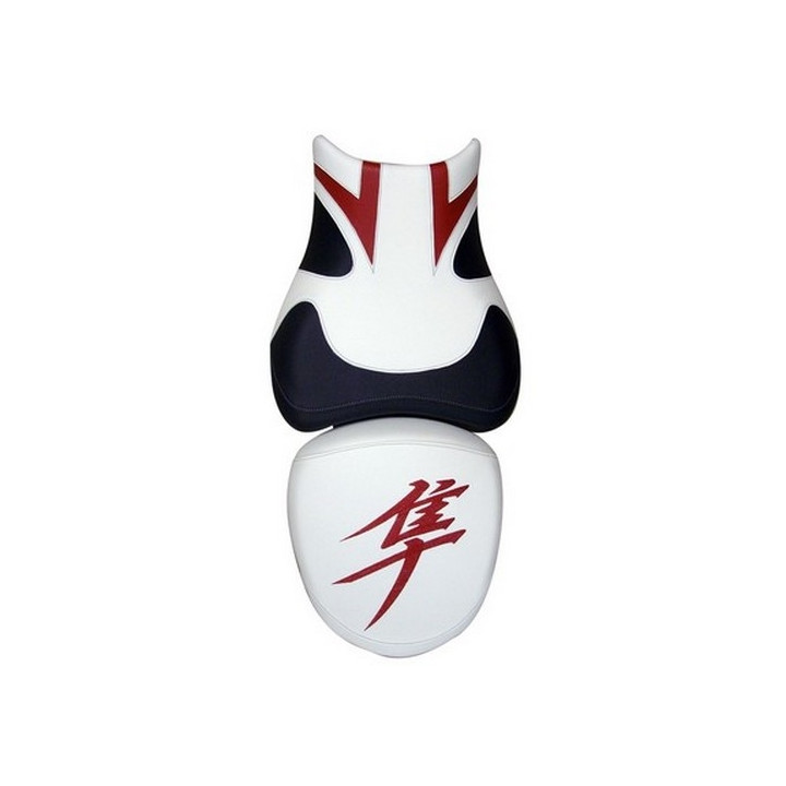 Saddle cover Bagster (2899A) White/Black/Red Letters Suzuki GSX1300R Hayabusa 08