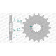 Pignon AFAM 17 dents pas 428 type 21400 Yamaha FZR 400 RR