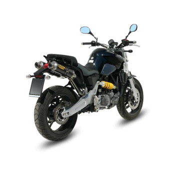 Silencieux x2 Mivv GP Carbone (UY.025.L2S) Yamaha MT-03