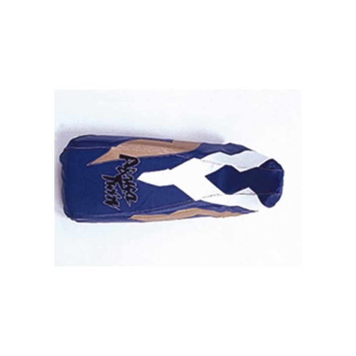 Housse de selle Bagster (2076S) Baltique/Blanc/Or/Lettres Noires Honda AFRICA TWIN XRV750 97/1998