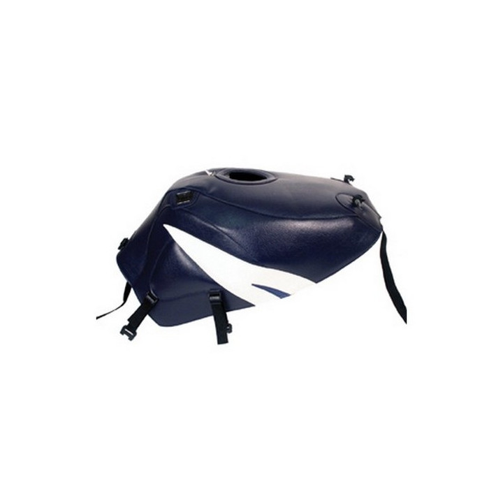 Bagster tank mat dark blue/white/blue dot (1402X) Suzuki GSX600 R