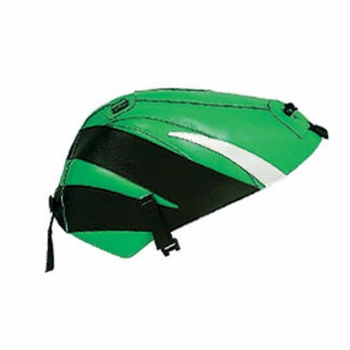 Tapis de réservoir Bagster vert/noir/pointe blanche (1359M) Kawasaki ZX9 R